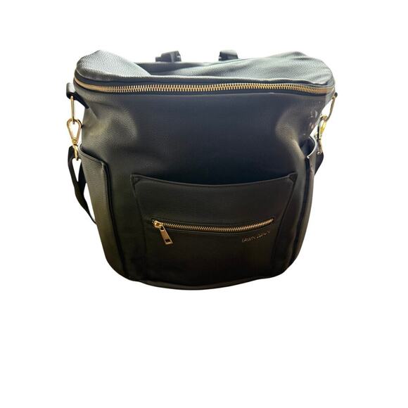 Fawn Design The Original Diaper Bag Mom Dad Large backpack Messenger Vegan Leath - Picture 3 of 10